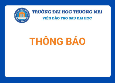 Thư mời viết bài Hội thảo Quốc tế dành cho các nhà khoa học trẻ trong lĩnh vực Kinh tế và Kinh doanh lần thứ 11 (ICYREB-11)